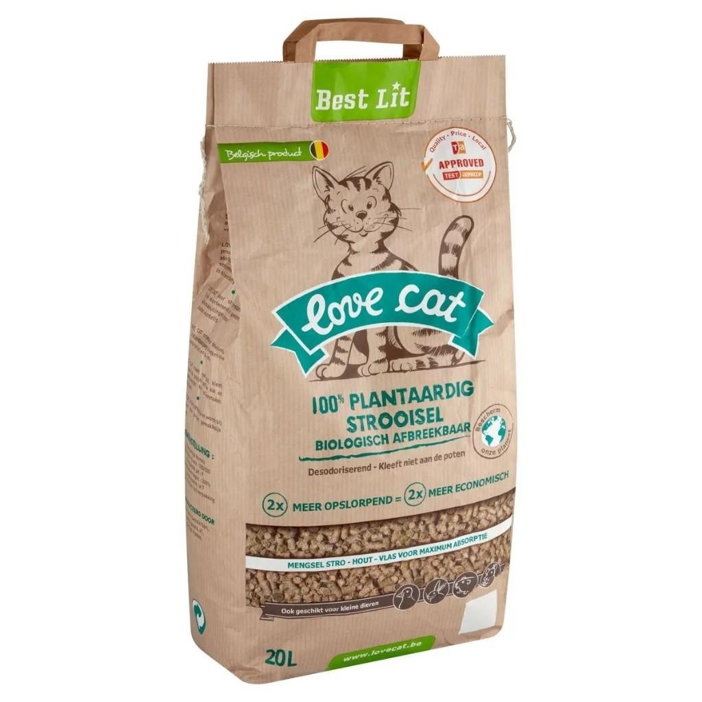 1 zak lovecat kattenbakvulling, Ophalen, Nieuw, Gesloten