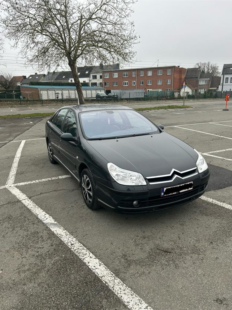 Citroën C5 2.0 Benzine – 2006 – Gekeurd voor verkoop, Auto's, Parkeersensor, Stof, Blauw, Grijs