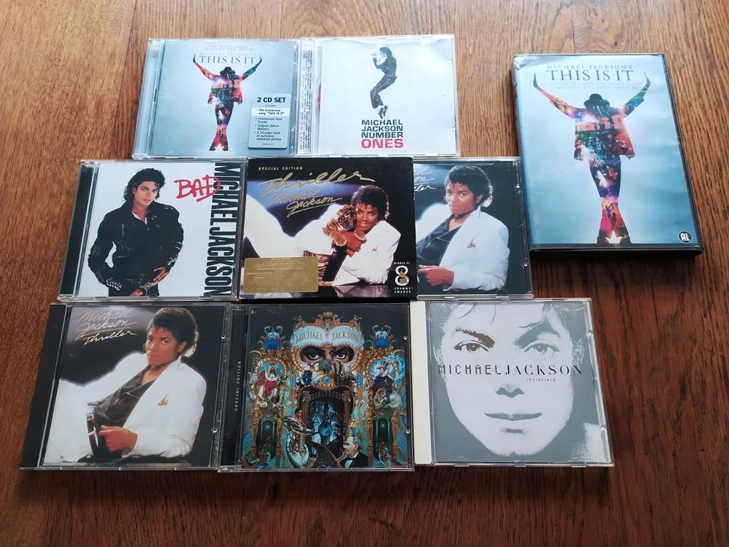 Lot de CDs de Michael Jackson, Enlèvement ou Envoi, Utilisé