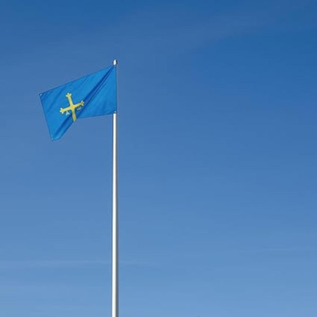 Drapeau des Asturies | 91 x 152 cm | Nouveau, Divers, Drapeaux & Banderoles, Neuf, -, -, Runesol