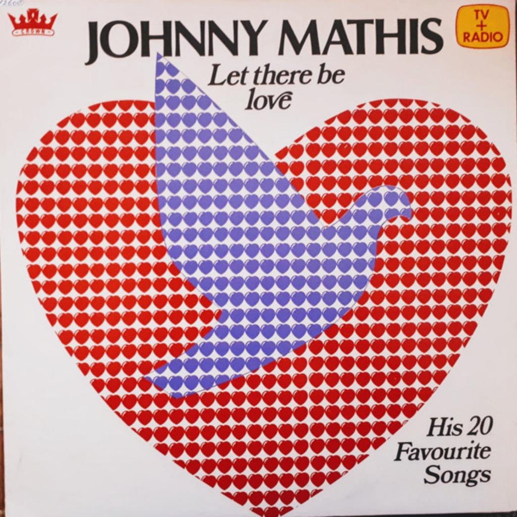 Johnny Mathis ‎– Let There Be Love - His 20 Favourite Songs, Ophalen of Verzenden, Zo goed als nieuw, 12 inch