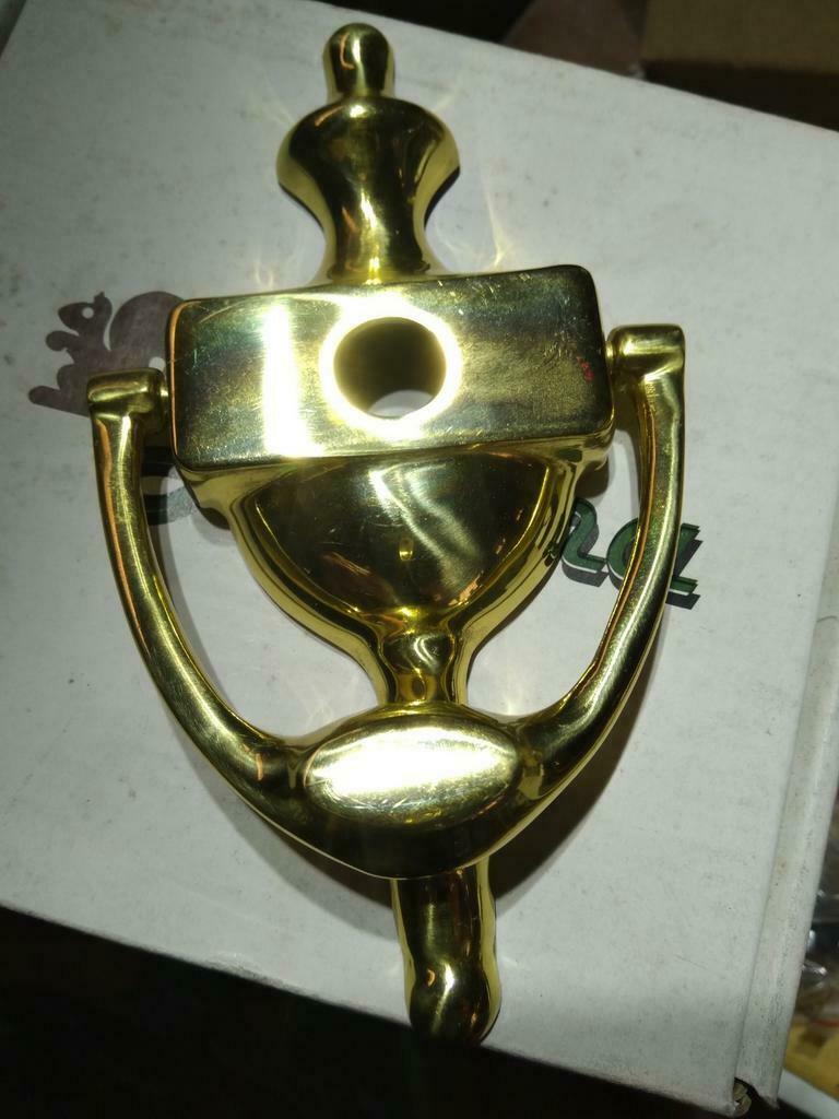 Heurtoir de porte en laiton neuf, Enlèvement ou Envoi, Comme neuf