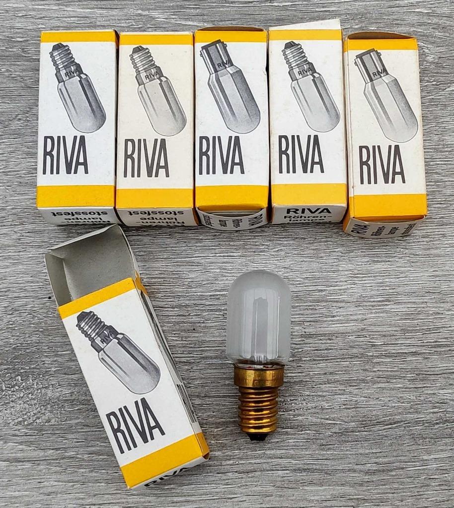 6 ampoules RIVA 235 V 15 W, Enlèvement ou Envoi, Comme neuf, Accessoires