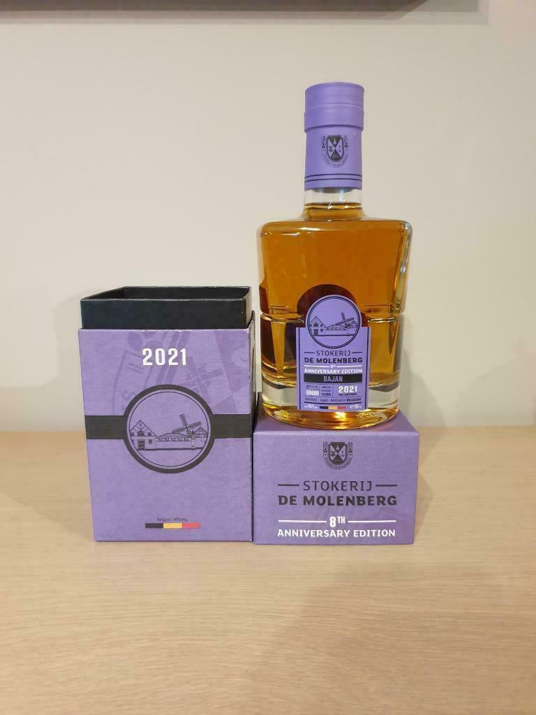 Stokerij De Molenberg whisky 2021 BAJAN, Verzamelen, Ophalen, Overige gebieden, Overige typen, Nieuw