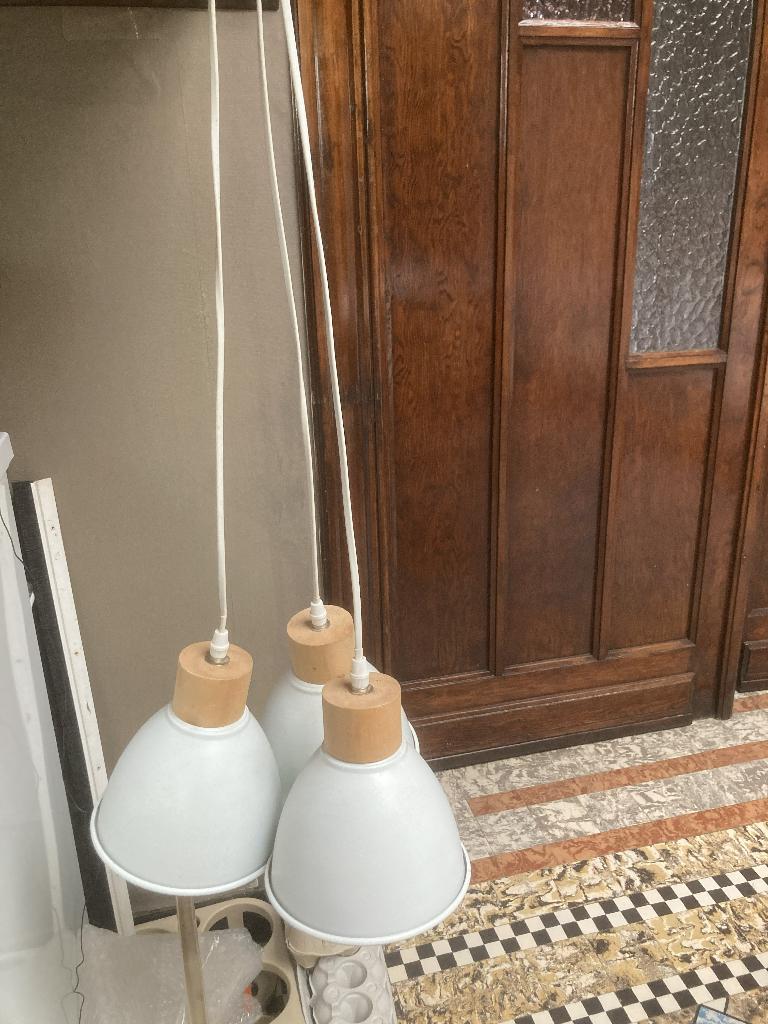 Lampes « NORDIC BEAM » /2 jeux de trois paires de lampes, Enlèvement, Comme neuf