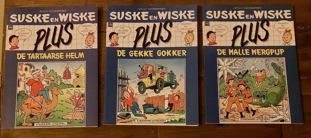 Suske en Wiske - De plus blauwe reeks, Meerdere stripboeken, Ophalen of Verzenden, Zo goed als nieuw