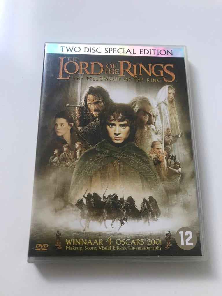 DVD The Lord of the Rings: The Fellowship of the Ring, Vanaf 12 jaar, Ophalen of Verzenden, Zo goed als nieuw, Fantasy