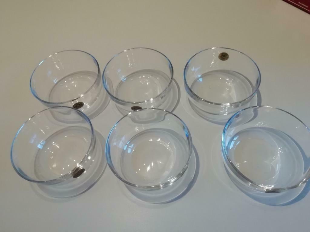 6 Ravier à glaces, Enlèvement, Neuf, Verre, Récipient(s)
