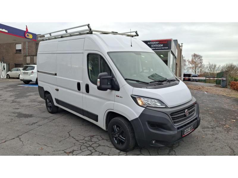 Fiat Ducato 2.3D MANUEEL L2H2, Auto's, 4 deurs, https://public.car-pass.be/vhr/372db844-ab0f-425e-9436-304e5574db53, Zwart, 2287 cc