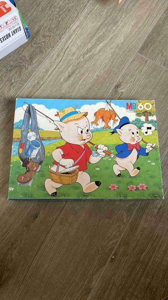 Puzzel varkentjes, Ophalen of Verzenden, Gebruikt
