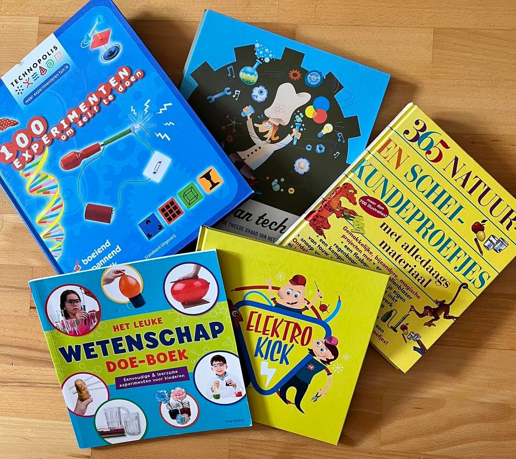 Wetenschap techniek voor kinderen Boekenpakket (5), Ophalen