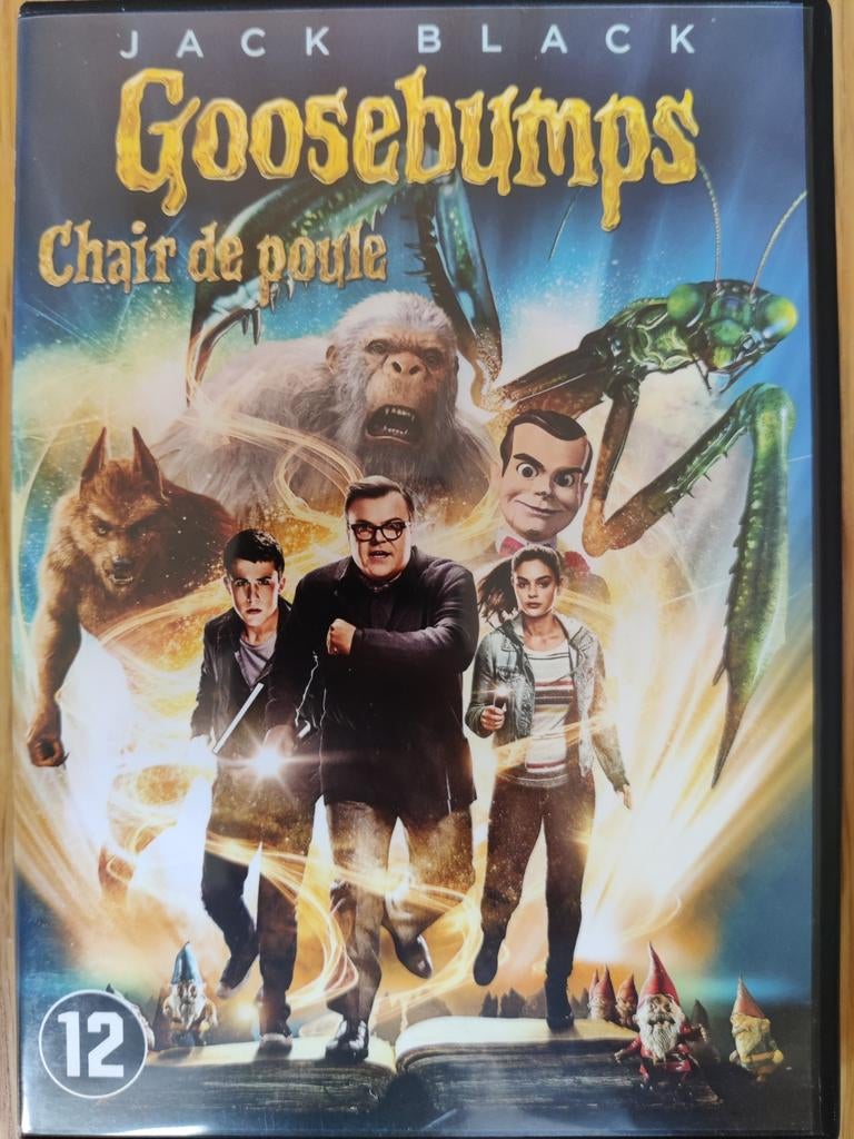 Goosebumps (2015) (Jack Black) DVD, Cd's en Dvd's, Ophalen of Verzenden, Zo goed als nieuw