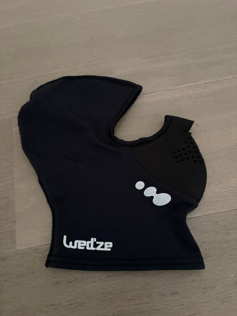Wedze ski bivakmuts (zwart, maat junior), Ophalen, Jongen of Meisje, Zo goed als nieuw, Muts