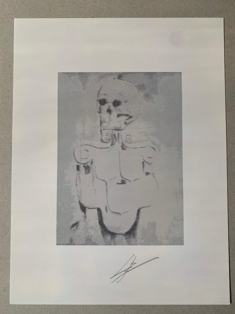 Luc Tuymans DEAD SKULL, Antiek en Kunst, Ophalen of Verzenden