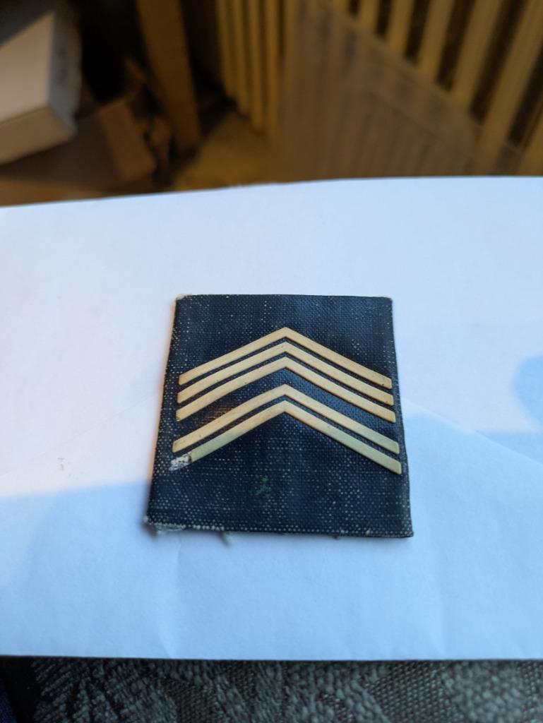 1ste sergeant majoor gevechtstenue, Verzamelen, Ophalen of Verzenden, Luchtmacht, Embleem of Badge