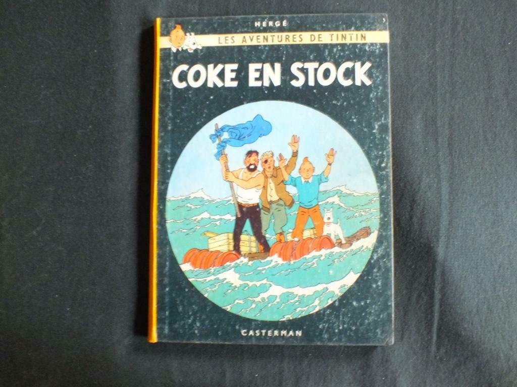 COKE EN STOCK (E.O BELGE).     EDITIONS CASTERMAN, Enlèvement ou Envoi, Une BD, Utilisé, Hergé
