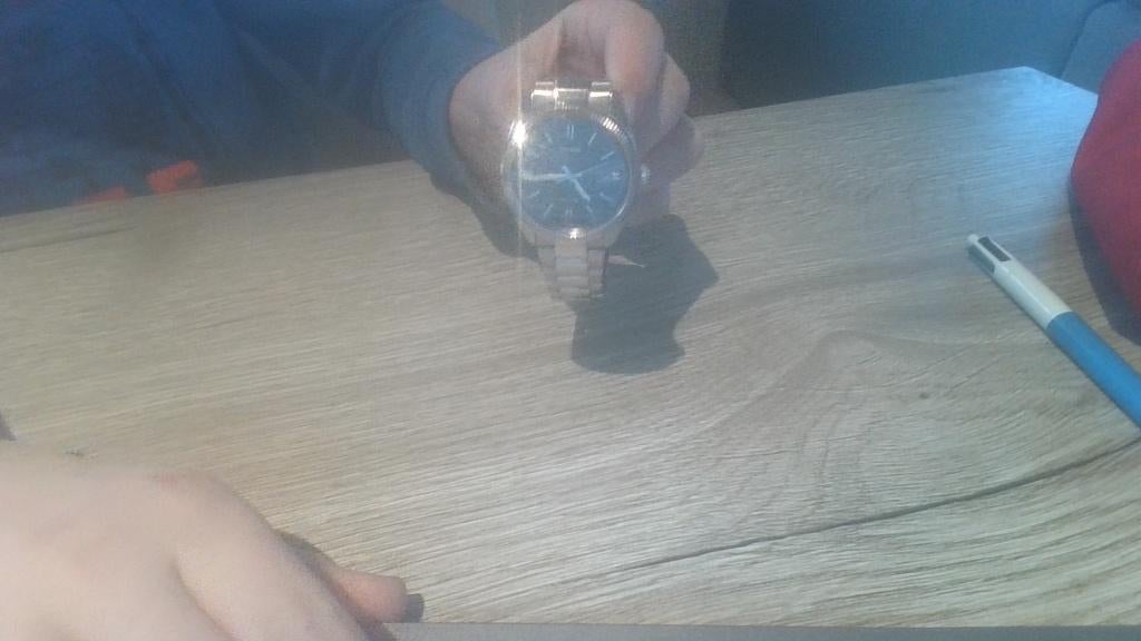 horloge, Polshorloge, Ophalen of Verzenden, Zo goed als nieuw, Zilver