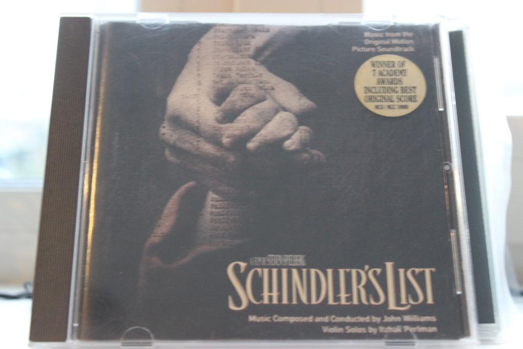 CD SCHINDLER'S LIST  SOUNDTRACK JOHN WILLIAMS ITZHAK PERLMAN, Cd's en Dvd's, Ophalen of Verzenden