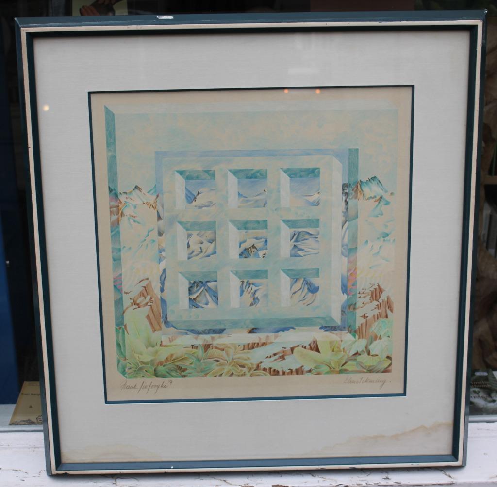 Frank Liefooghe - kleurtekening - 1974, Ophalen