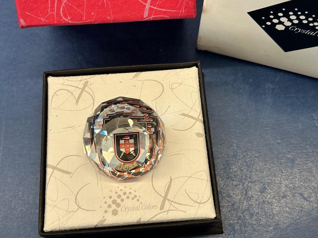 Swarovski Paperweight York, Verzamelen, Swarovski, Nieuw, Figuurtje, Ophalen of Verzenden
