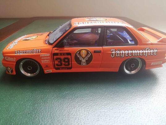 Miniatuurauto BMW M3 Jagermeister, Ophalen of Verzenden, Nieuw, Auto, MiniChamps