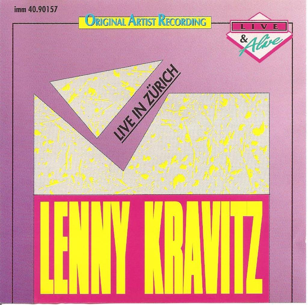 CD Lenny KRAVITZ - Live in Zürich - 1991, Verzenden, Zo goed als nieuw, Poprock