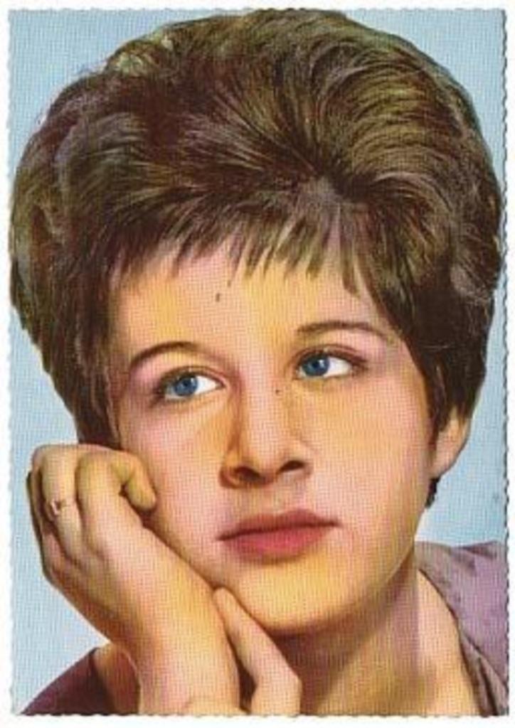oude prentkaart Helen Shapiro - postcard -carte postale, Ophalen of Verzenden