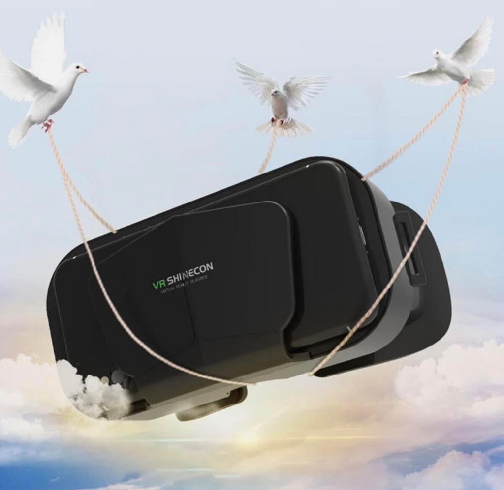 VR SHINECON VR-headset compatibel met iPhone en Android 3D, Enlèvement ou Envoi, Neuf