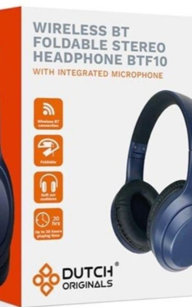 Casque Bluetooth Dutch originals. Neuf!, TV, Hi-fi & Vidéo, Enlèvement ou Envoi, Neuf, Autres marques, Bluetooth