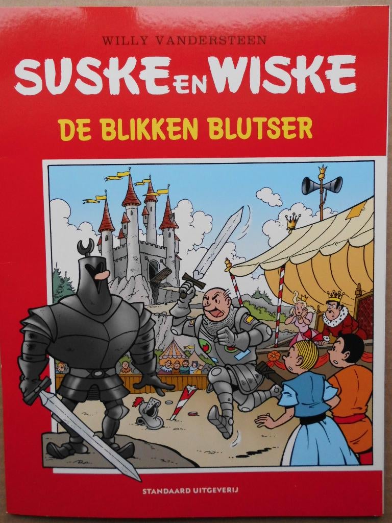 Suske en Wiske - De blikken blutser (Kruidvat), Boeken, Eén stripboek, Ophalen of Verzenden, Zo goed als nieuw