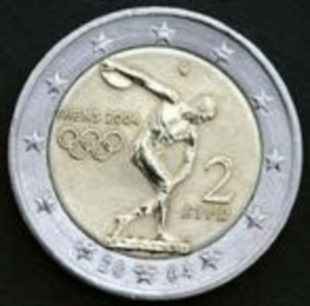 2 Euro  Sp. Uitg. Griekenland 2004, Postzegels en Munten, Munten | Europa | Euromunten, Ophalen of Verzenden, Griekenland, 2 euro