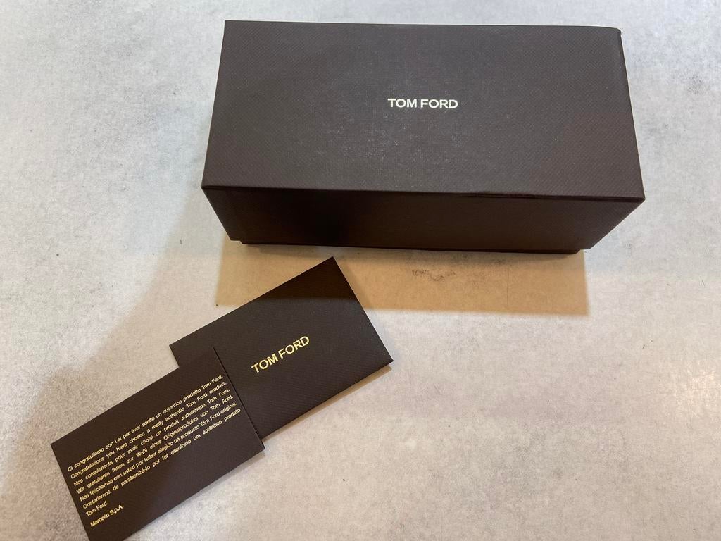 Tom Ford doos bruin voor zonnebril, Verzamelen, Merken en Reclamevoorwerpen, Ophalen of Verzenden, Zo goed als nieuw, Verpakking