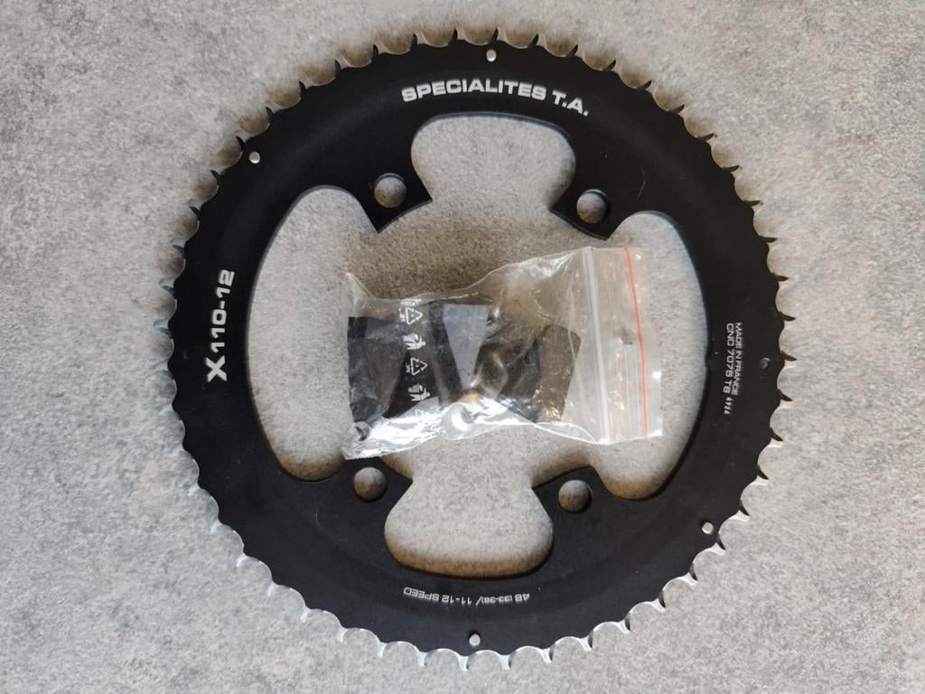 Tandwiel koersfiets X110-12, 48 tanden, Fietsen en Brommers, Ophalen, Zo goed als nieuw
