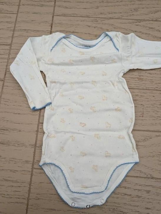 Petit Bateau body met lange mouwen, Kinderen en Baby's, Ophalen of Verzenden, Zo goed als nieuw