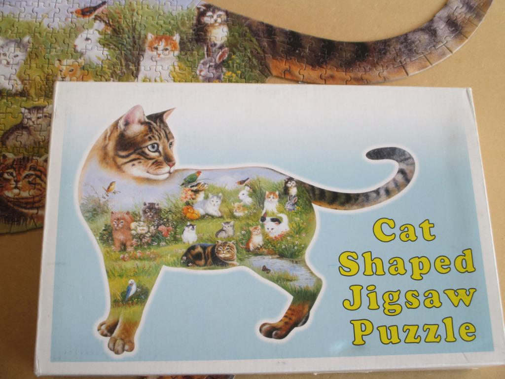 puzzel silhouette kat 750, Hobby en Vrije tijd, Ophalen of Verzenden, 500 t/m 1500 stukjes, Zo goed als nieuw, Legpuzzel