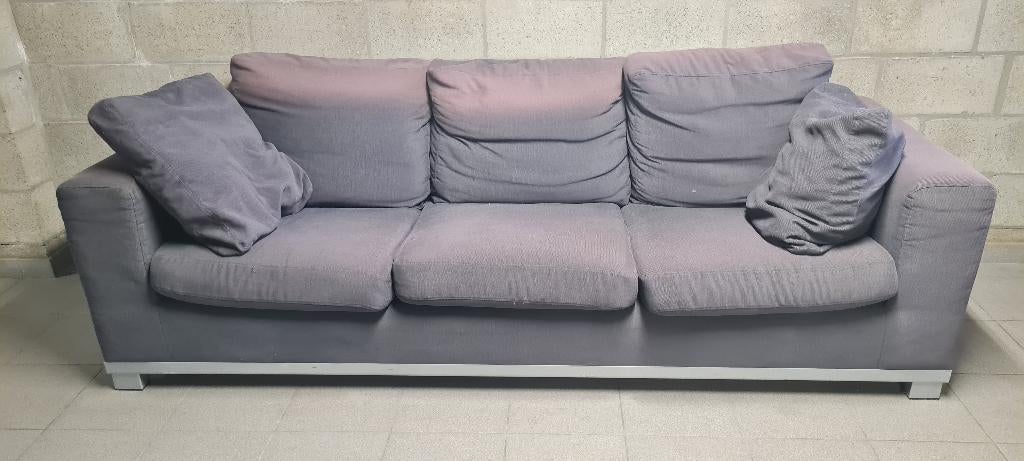 GRATIS 3 zit zetel, 200 à 250 cm, Banc droit, Enlèvement, Utilisé