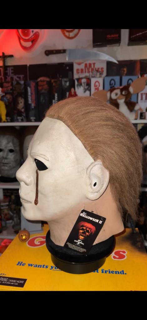 Micheal myers latex mask tots, Verzamelen, Ophalen of Verzenden, Zo goed als nieuw