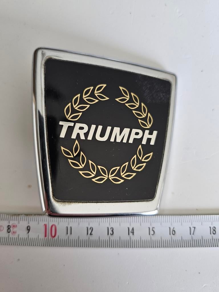 Vintage emblème Triumph 1500, Envoi, Comme neuf