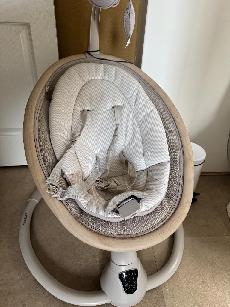 Automatische babywipper, Kinderen en Baby's, Ophalen, Zo goed als nieuw, Schommelstoel, Chicco