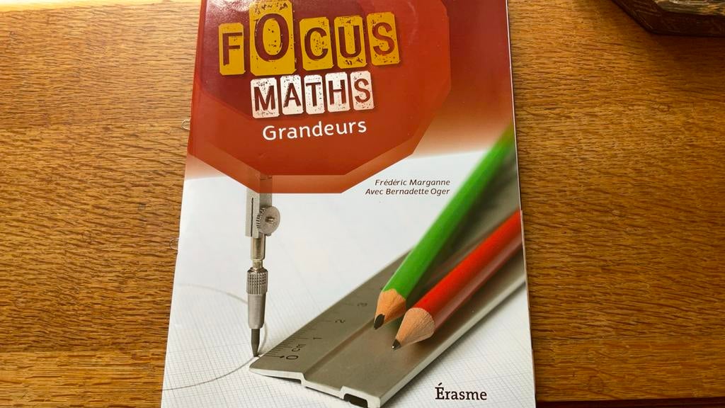 Manuels Focus Math pour le 1e degré différencié, Neuf, Enseignement secondaire inférieur, Frédéric Marianne et Bernadette Oger