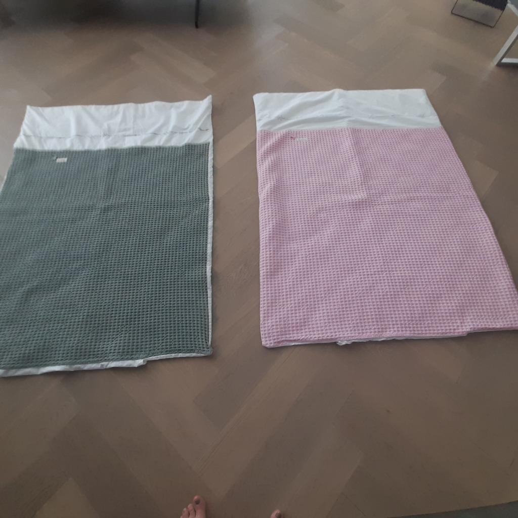 Dekentjes van het merk KOEKA 25 voor 1 of 40 voor 2, Ophalen, Wasbaar, Koeka, Zo goed als nieuw