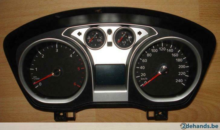 Réparation Compteur Ford Fiesta Tableau (Ecran LCD), Enlèvement, Utilisé, Ford
