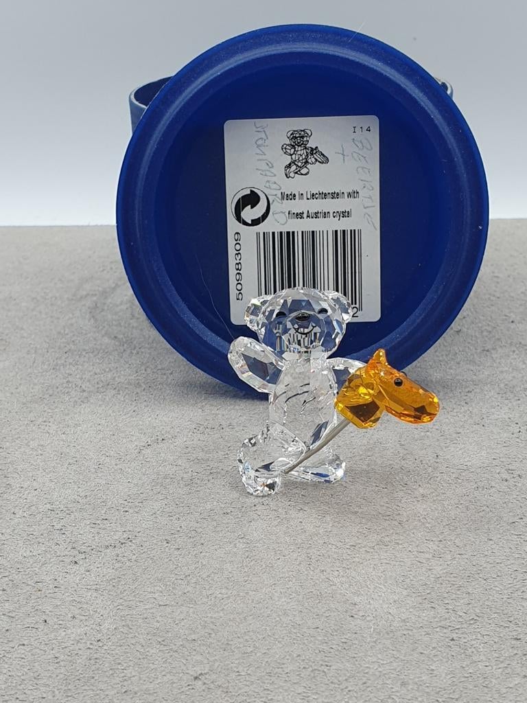 Swarovski Kris beer: stokpaardje 5098309., Ophalen of Verzenden, Zo goed als nieuw