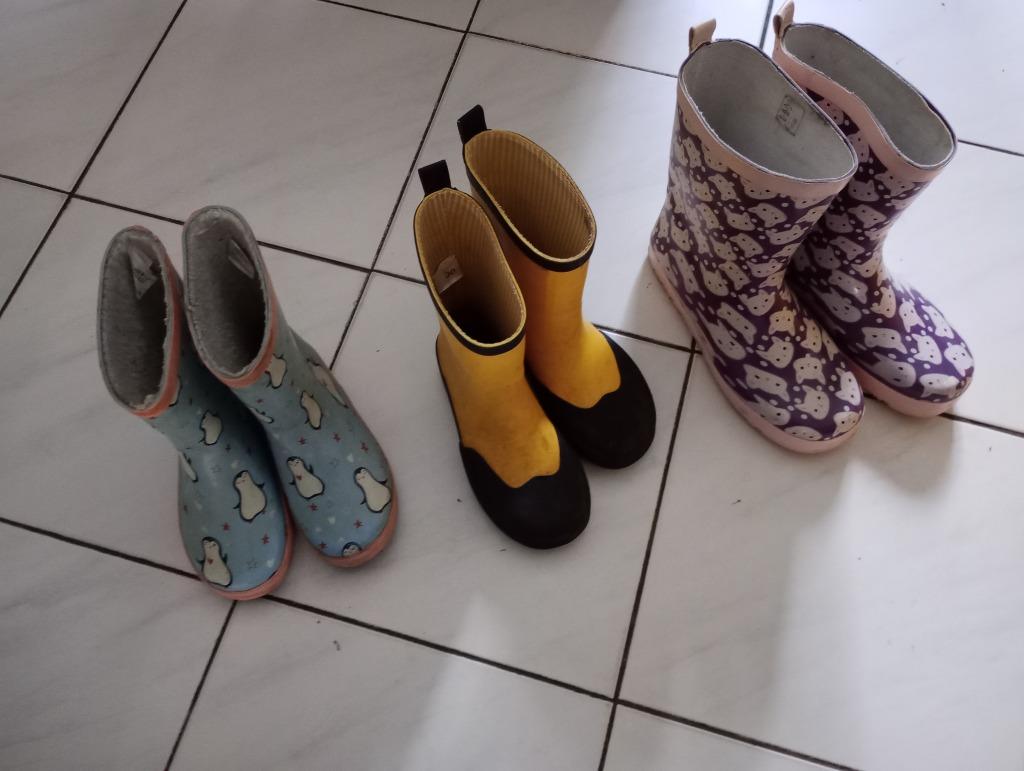 Rubberen laarzen unisex 29 / 30 / 37 - 5€/paar, Ophalen of Verzenden, Jongen of Meisje, Laarzen