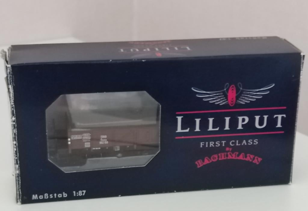 Liliput platte goederen wagen ÖBB L221615, Ophalen, Gelijkstroom of Wisselstroom, Liliput, Nieuw