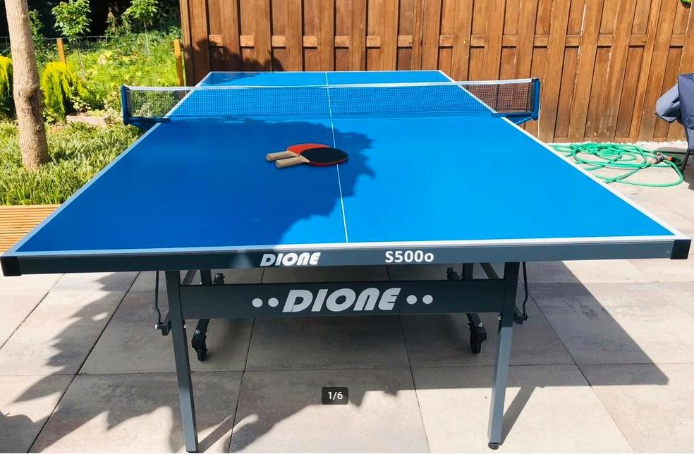 NIEUW - DIONE S500o Tafeltennistafel Pingpongtafel OUTDOOR, Ophalen of Verzenden, Nieuw, Tafel Outdoor, Verrijdbaar