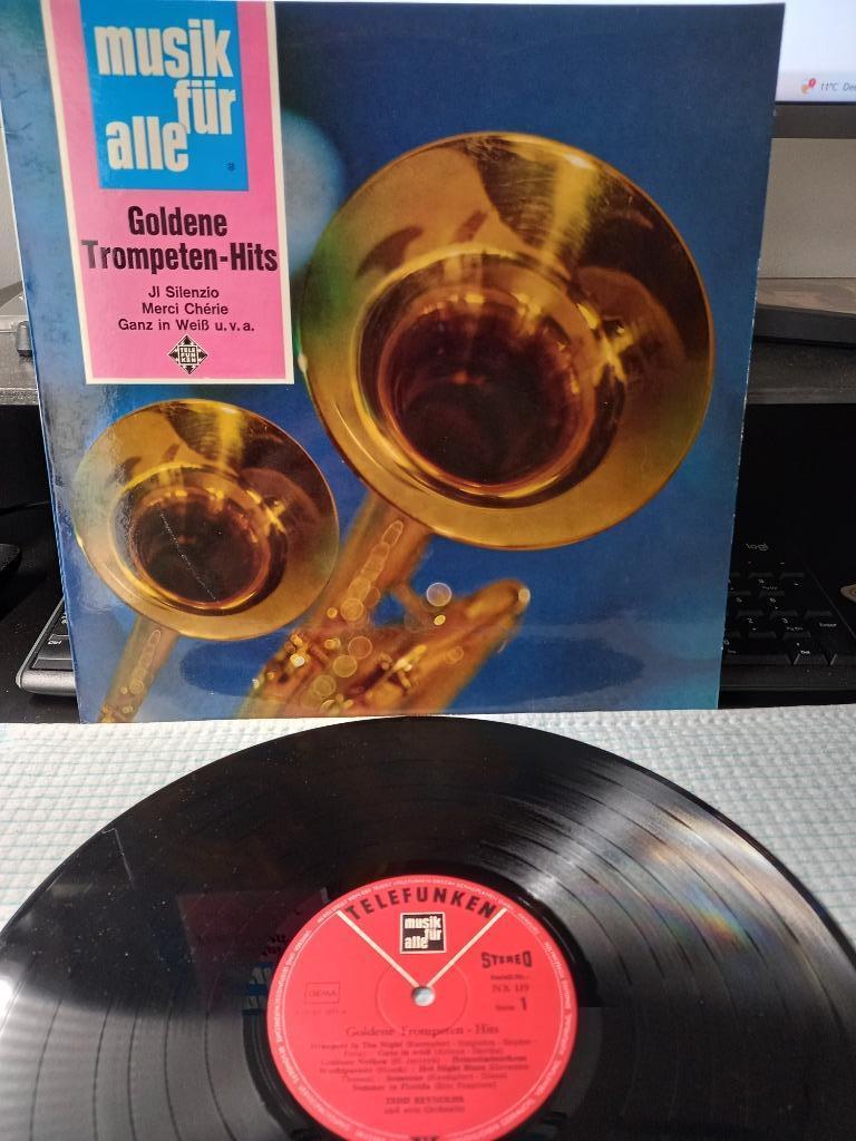 Tedd Reynolds Und Sein Orchester ‎– Goldene Trompeten - Hits, Ophalen of Verzenden, Zo goed als nieuw, 12 inch