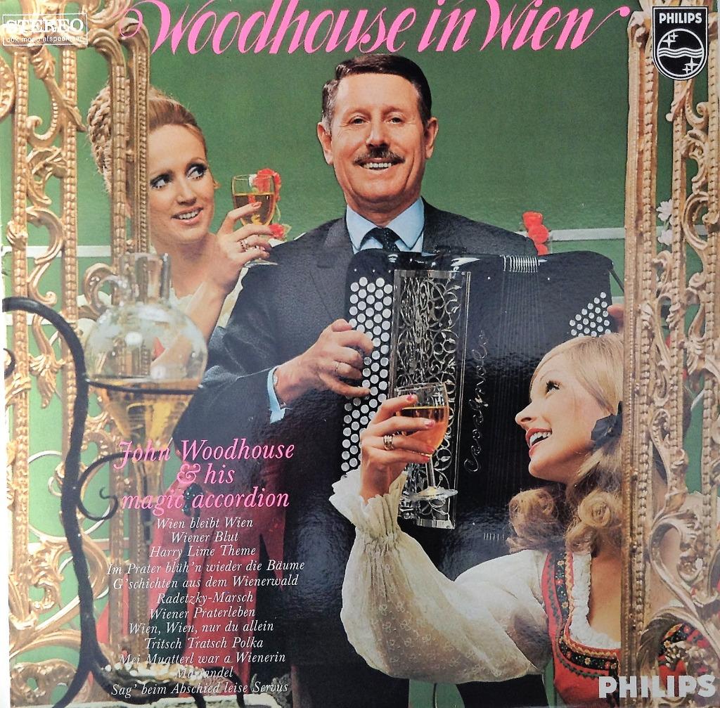 LP John Woodhouse à Vienne 1969 Accordéon, Enlèvement ou Envoi, Comme neuf, 12 pouces, Européenne