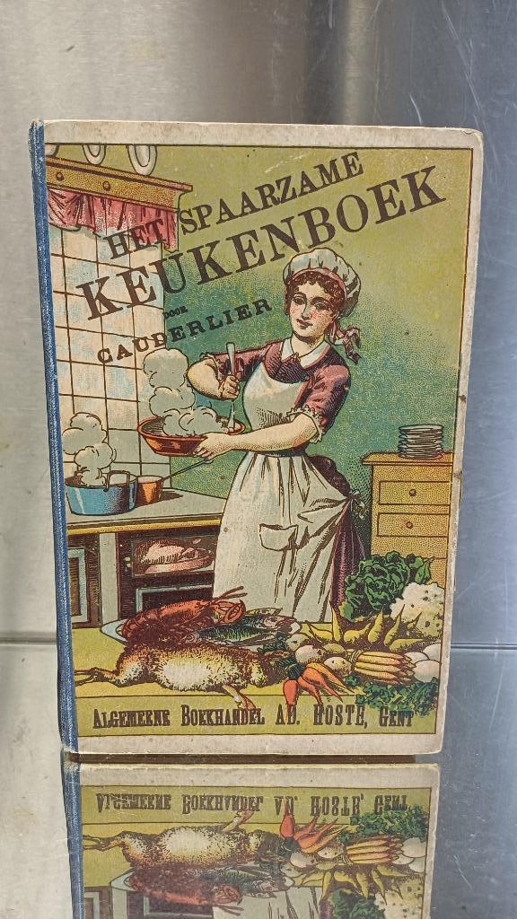 Grootmoeders  kookboek 1907 - Gauderlier, Antiquités & Art, Antiquités | Livres & Manuscrits, Enlèvement