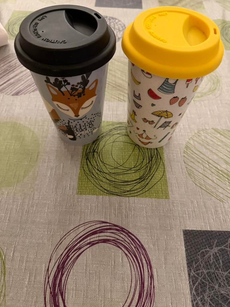 2 koffie bekers maison du monde, Huis en Inrichting, Keuken | Servies, Ophalen, Zo goed als nieuw